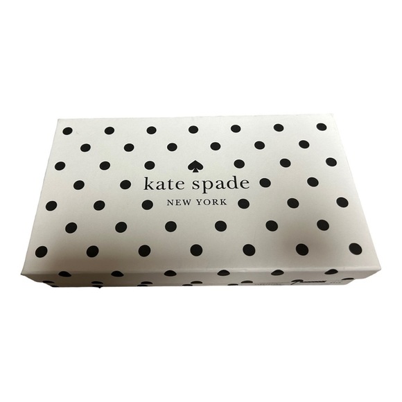 Kate spade Cheers Boxed Medium Phone Wristlet black/white polka dots - Picture 5 of 16